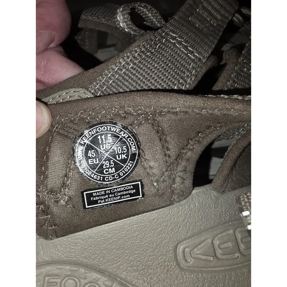 Keen Brindle Newport H2 Men’s Sandals Size 11.5 Gorpcore Outdoors Hiking